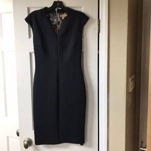 Ted baker neoprene midi dress